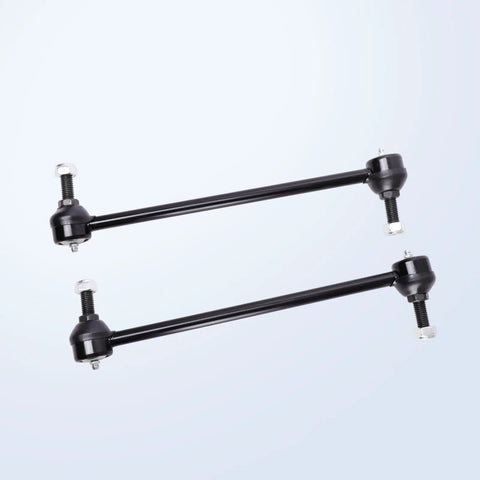 Front Stabilizer Sway Bar End Link Kit For Chrysler Town And Country 1996 To 2016, Voyager 2000 To 2003, Dodge Caravan 1996 To 2007, Grand Caravan 1996 To 2020 2 Pack Built Tough For Smooth Ride And Precise Handling Easy Install. black steel pair