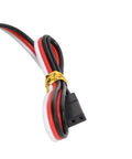 Close-up of wiring detail for Beefy Metal Gear Sail Winch Servo Motor With Alloy Gears Analog Servo For Ship Rope Rewind