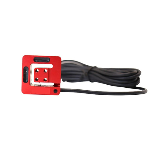 Pro Grade Multi Axis Force And Torque Sensor For Three Dimensional And Six Dimensional Measurements High Precision And Robust Output For Engineering Robotics And Research Real World Force Torque Analysis You Can Trust. Red square sensor with cable