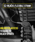 Penetrant With 8 Inch EZ Reach Flexible Straw Pulls Rusted Nuts Loose And Frees Stuck Bolts, Deep Penetration Into Crevices And Seams