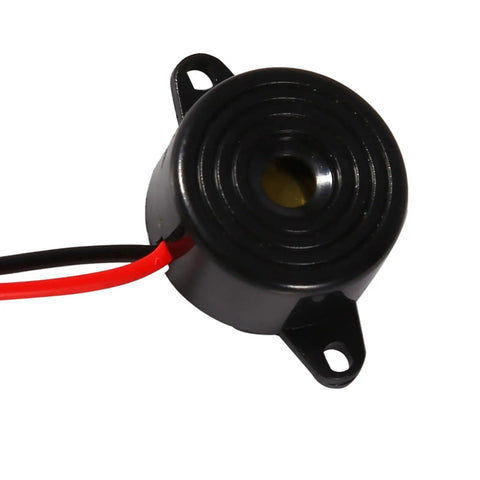 DC 3 To 24V Piezo Buzzer Alarm For Continuous Sound Active Piezo Transducer with 100mm cable and mounting holes