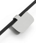 Large Write On Cable Labels Set For Home And Office, Cord Labels, Wire Tags And Cable Tags For Easy Cable Management, Multi Color 20 Pcs, Hook And Loop Closure, No Sticky Residue, Quick Identification on a black cable