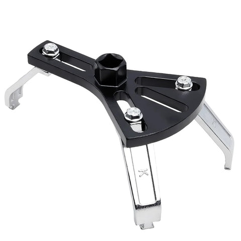 Universal Fuel Pump Lock Ring Removal And Reinstall Tool, Adjustable Four Point Five To Seven Point Three Inch, Cr-Mo steel