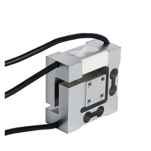 Close-up of a triaxial load cell component from the Beefy Six Axis Robotic Arm For Heavy Duty Processing And 3D Multi Dimensional Weighing