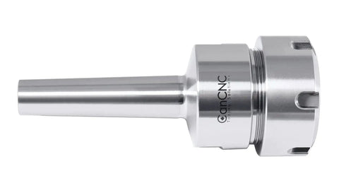 MT2 Shank ER32 Collet Chuck For CNC Milling, 8000 RPM Max, Three Eighths Inch Drawbar End, Ultra Precision 0.0002 Inch TIR, Collet Capacity 0.08 To 0.787 Inch, Slotted Nut, Built Tough With High Grade Tool Steel.