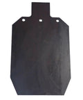 AR500 12x20 Inch IDPA Steel Target Torso Gong Laser Cut For Rugged Practice Beefy Target with mounting holes visible