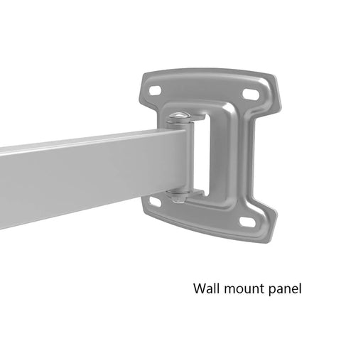 Close-up of the wall mount panel for No Hassle Wall Mount Monitor Arm Straight Up, steel, for secure VESA compatibility.