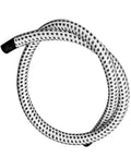 Heavy Duty Garment Steamer Hose Replacement For High Temperature Flexible Tube, coiled white and black pattern hose