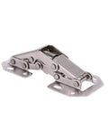 Rotating Concealed Cabinet Hinges With Foldable Design Hydraulics Soft Close No Drill Installation silver steel hinge