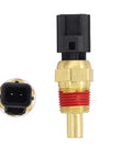 Engine Coolant Temperature Sensor For Jeep Wrangler Cherokee And Other Dodge Chrysler Cars Reliable Plug And Play Replacement To Keep Your Temp Gauge Honest Prevent Overheating And Boost Engine Performance brass threaded sensor with black connector