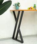 36 Inch Counter Height Table Legs By Metal Bar Steel For Kitchen And Outdoor Use Rust Resistant Powder Coated Finish