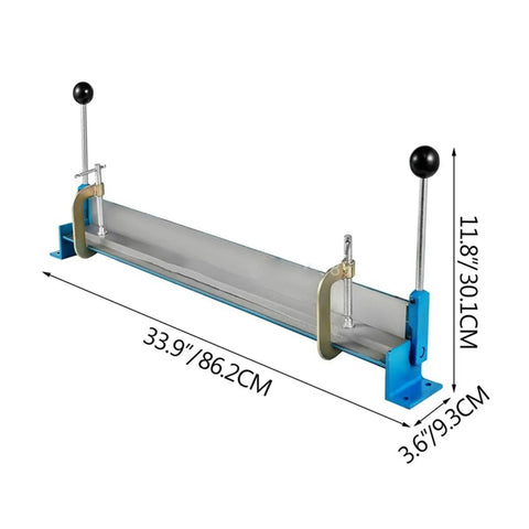 Heavy Duty Hot Air Acrylic Bender And Industrial Metal Forming Brake Featuring Adjustable Heat Settings No Sweat Folding Action For Quick Steel Or Aluminum Sheet Shaping Solid Shop Rig That Makes Every Curve A Total Breeze.