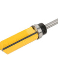 Heavy Duty Four Inch Shank T Shaped Router Bit For Woodworking Milling with sharp carbide tip and durable design.