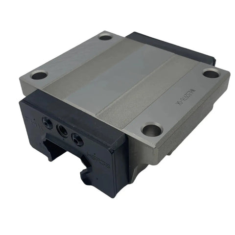 Pro Grade HSR35B Linear Guide Rail Carriage For 3D Printers And CNC Machines, GK block slider shown on white