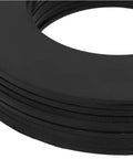 40mm Bucket Pin Shims Kit - 10-Piece Engineering PP Spacers And Washers For Compact Excavators And Skid Steers, Dust Shield To Cut Debris, Pro-Grade Wear-Resistant Pin Joints For Hardcore Dirt Work, black PP shims stacked