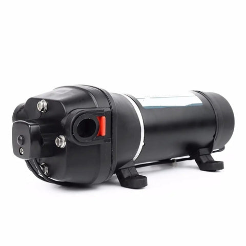 Compact Mini Diaphragm Pressurized Electric Water Pump For Rv Camper Boat And Sink Plumbing Use Low Voltage Ac 110v/220v 40 Psi High Head Up To 25 Meters With Overheat Protection Safe Easy Install No Special Tools Needed