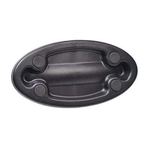 Top view of Front Wheel Riser Block For Indoor Bike Trainers Keeps Your Ride Level And Rock Solid With Non Slip Padded Feet For Floor Protection