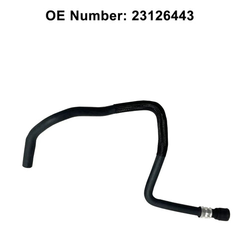 Easy Install Heater Inlet And Outlet Hose Replacement Kit For 2014 2018 Chevrolet Silverado 1500 2500 HD Silverado 1500 LD Cheyenne And GMC Sierra 1500 2014 2019 Sierra 1500 Limited Replaces 23126442 23126443 black hose