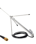 433MHz 3dBi Omni Antenna with 9.8 Ft RG58 Coax Cable 50 Ohm GSM Antenna SMA Male Plug Mount Bracket visible