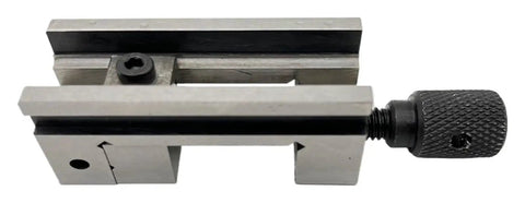 Steel Vise For Milling Machines QGG25 1 Inch Clamp, 25mm Jaw, High Precision 0.005mm Tolerance, Heavy Duty Milling Vise With Rock Solid Hold, Ideal For Inspection, Grinding, And Precise Part Clamping, steel milling vise with knurled knob