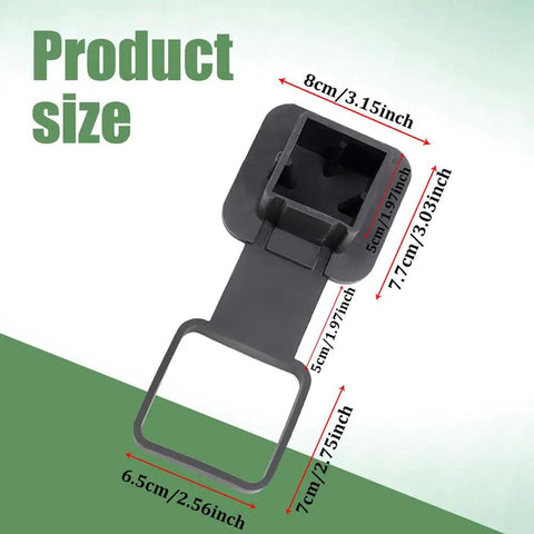 2 Inch Trailer Hitch Cover American Flag Tube Plug Insert Cap dimensions and measurements