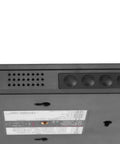 Back view of 9.6 Inch LCD Digital Sound Level Meter with wall mount features, showing USB port and control buttons.