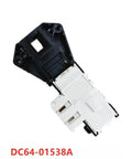 DC64-01538A Drum Washing Machine Door Lock Delay Switch Replacement Assembly, black and white plastic