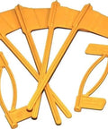 Pistol And Rifle Chamber Indicator Flags For Semi Auto And Bolt Action Firearms USA Made Bright Yellow Polypropylene Set