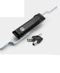 MS828 Beefy Power Distribution Cabinet Lock With Pull Handle for Charging Pile Network Doors with keys shown