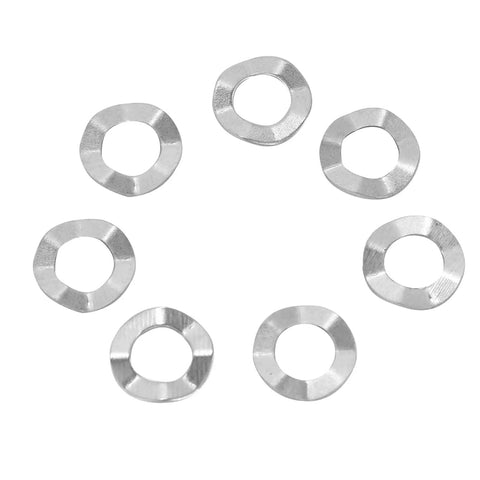 Heavy Duty Wave Spring Washers M8 50 Pack Stainless Steel Anti Loosening Hardware for holding firm on shaky rigs.