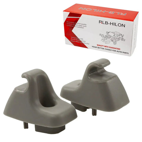 Sun Visor Clip For Dodge Ram Trucks 2009 To 2021 Gray Retainer Clip 1HS09BD1AA 2-pack with packaging box
