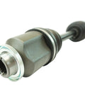 Front CV Axle Assemblies And Front Wheel Bearings Kit For 2001 Through 2006 Hyundai Santa Fe close-up view of CV axle