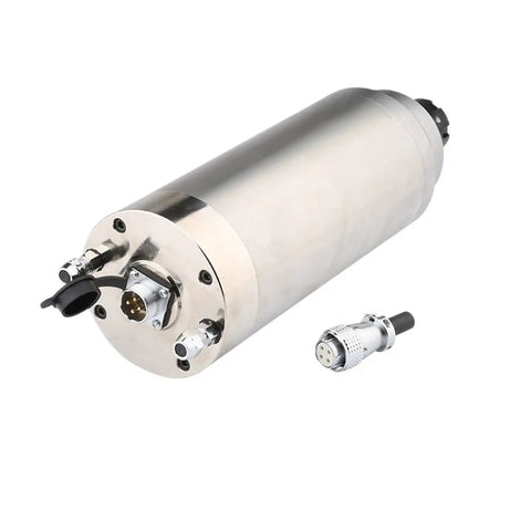 380V ER25 CNC Water Cooled Spindle With 3.2kW Constant Power Motor 4 Bearing High Speed Main Unit For Metalworking