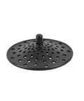 Black Kitchen Sink Drain Strainer For Garbage Disposal Universal Fit Keeps Food And Silverware Out Low Profile Concave Design