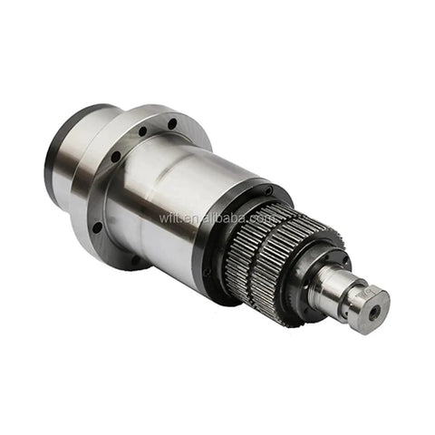 Badass Industrial BT40 Spindle Running 8000 RPM Via Belt Drive For Milling Machines featuring 120mm nose and auto tool change.