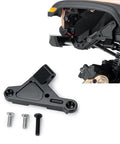 CNC Aluminum 6061 Sway Bar Panhard Mount for Axial SCX10 III AXI03007 1 Tenth RC Crawler Car black mount with screws