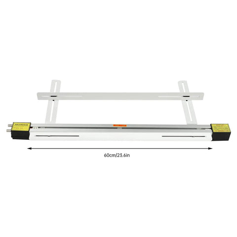Pro Grade 24 Inch Acrylic PVC Heat Bender With Adjustable Bracket, High Power 1000W Heater components with adjustable brackets.