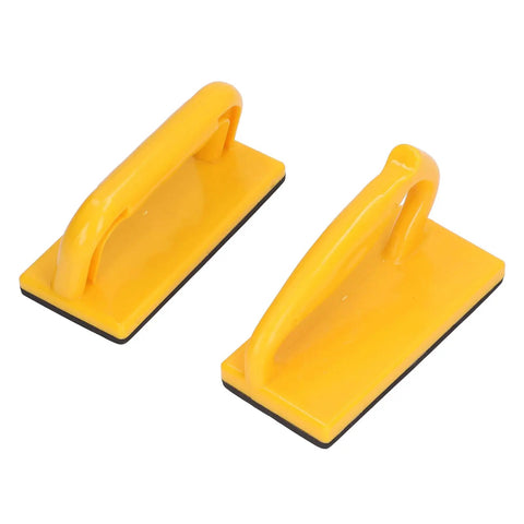 Two Pack Ergonomic Woodworking Push Blocks with Angled Handles and Non Slip Pads for Table Saw Jointer Router Table Shaper and Band Saw