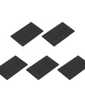 Rectangular Graphite Block Set Pack Of 5 For Melting And Electrolysis Dope High Purity Graphite Plates Sheets 50x30x2mm Ingot Disks Electrodes