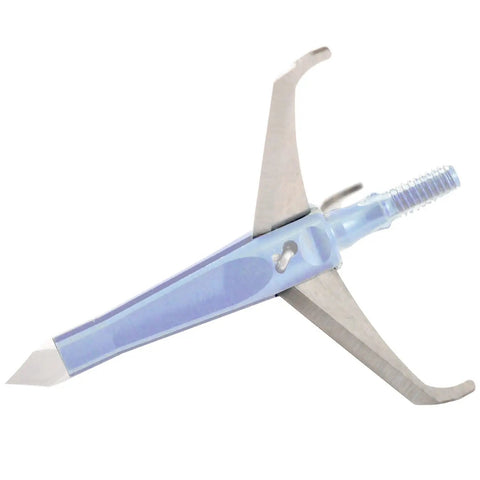 Replacement Blades For Trailblazer Mechanical Broadheads Pack Of 9 For Crossbow Hunting Durable And Sharp For Top Notch Performance And Consistent Flight In Tough As Nails Conditions showing close-up of a single blade