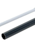 Heavy Duty Roofing Hardware Premium White Gutter Screws For Wood Trim And Fascia Planks Five By Seven Inches with black ferrule.