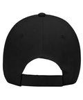 Back view of Funny Spare Time RV Traveler Cap For Men And Women Adjustable Cotton Baseball Hat With Vintage Low Profile Silhouette