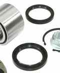 Rear Wheel Hub And Bearing Kit With Seals Retaining Clip And Nut Fits Subaru Legacy AWD 1992 1994 1995 1999 Impreza AWD