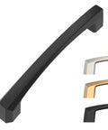 10 Pack 4 Inch Matte Black Cabinet Pulls For Kitchen Cabinets Cupboards Durable Zinc Alloy Handles With Corrosion Resistant Finish