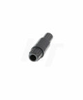 Medical Circular Push Pull Connector 1P 4 Pin Plug Gray 2 Pieces Self Locking EMI Shielding Vibration And Shock Resistant Plastic Front Mount Compatible With Lemo Redel P Series For Medical Electronics And Test Equipment, gray plastic connector