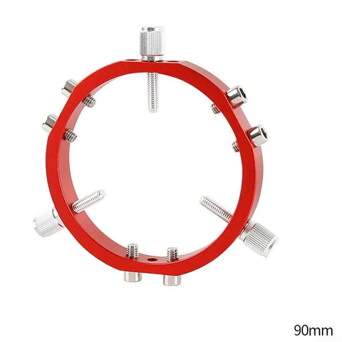 Fixing Ring For Photography Gear And Telescopes 90mm CNC Engineered Aluminum Alloy Mount