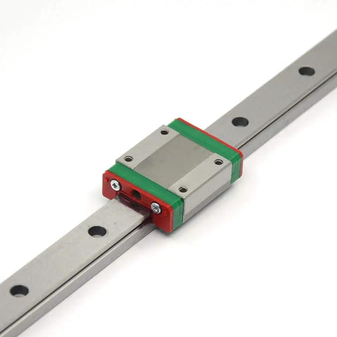 500mm MGN15 Linear Rail Guide With MGN15C Carriage Block For DLP UV 3D Printer And CNC Machines Beefy Load Handling, Pro Grade Precision Motion, Smooth Fast Travel, Easy Install, Durable Rails For Serious DIY Robotics, silver linear rail with MGN15C carriage