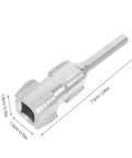 Heavy Duty Electric Drill Pipe Threader Tool With Alloy Inner Hole Threading Cutter For Fast Hose Pipe Repair, detail view of cutter.