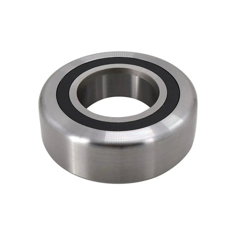 Heavy Duty Mast Bearing Support Roller Replacement For 1279 01 E60 E80 396 03 H60 H80 Material Handling Gear top view with black seal.
