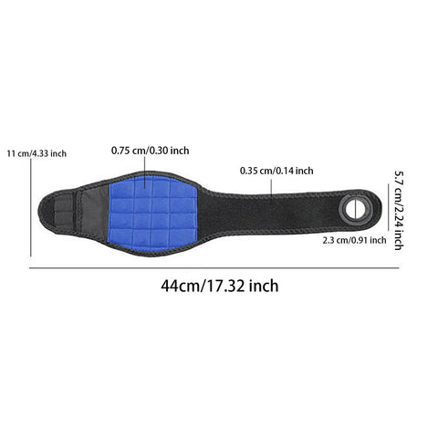 Electrician Wristband Tool Holder For Screws Nails And Tiny Diy Parts With Pouches Ultra Comfortable Polyester Band Multi Function Work Strap Ideal Gift For Dad Boyfriend Husband Black, 44cm size